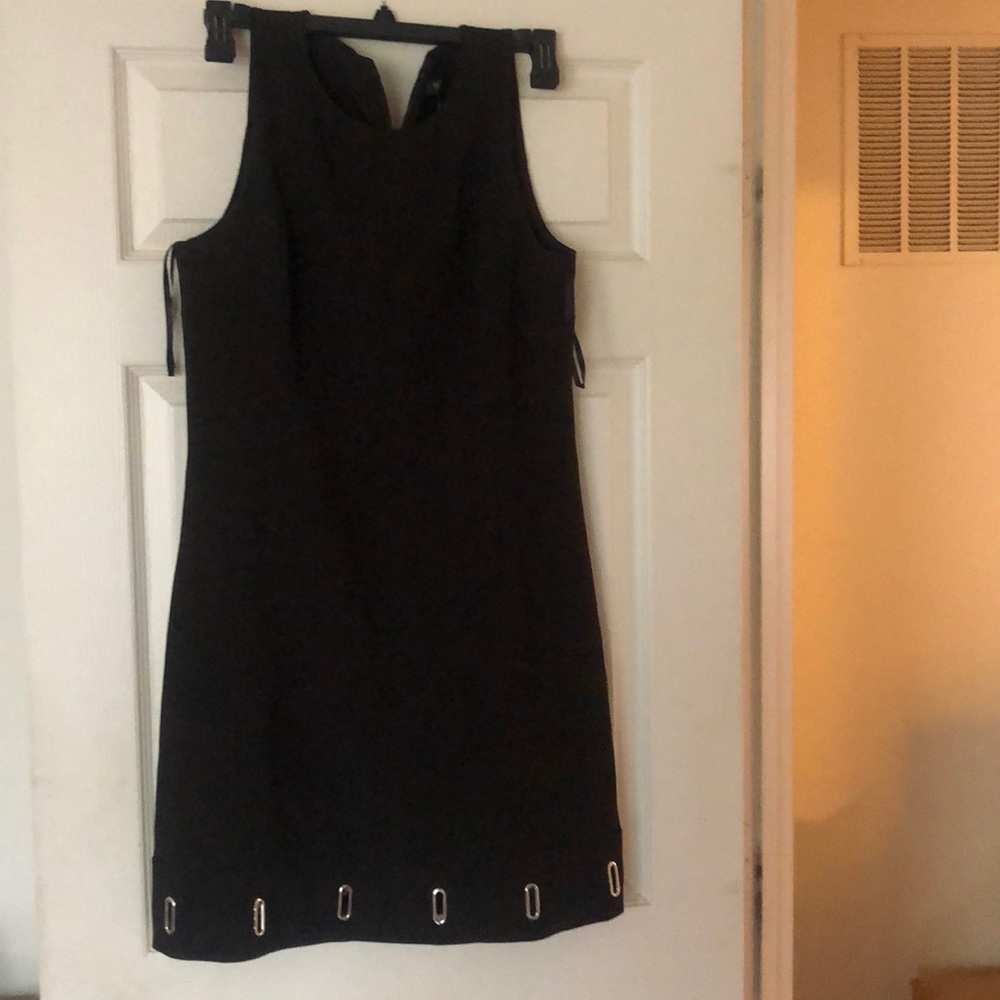 Black work dress